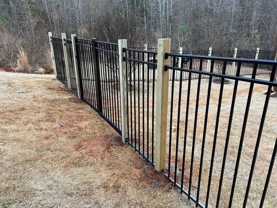 metal fence