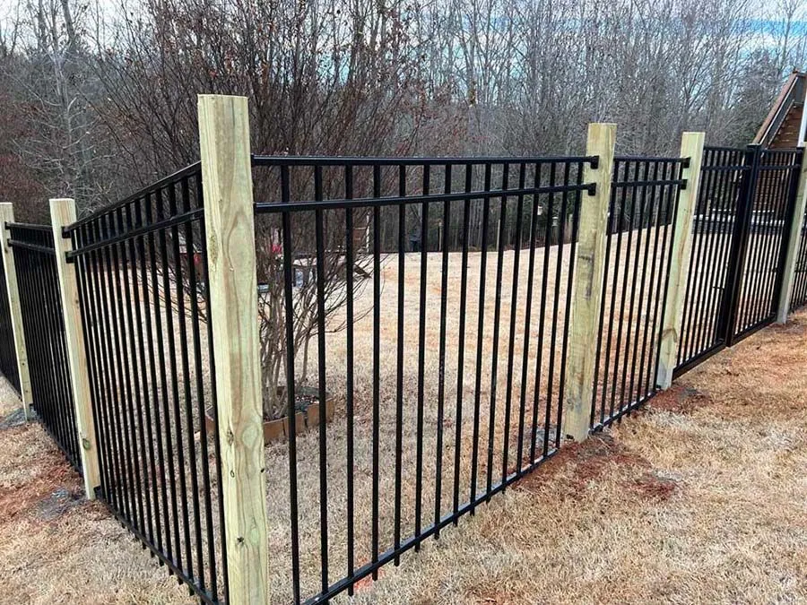 metal fence